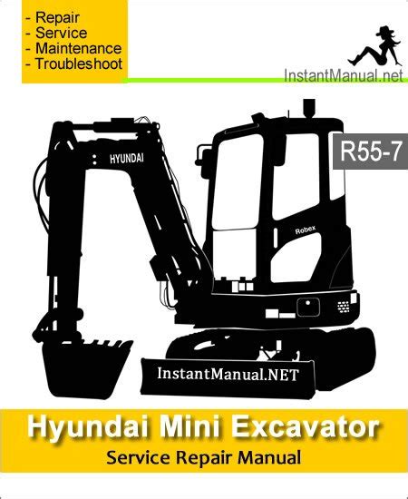 hyundai mini excavator r55-7|hyundai r55 manual pdf.